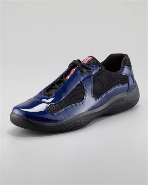 blue prada americas cup sneakers|Prada America's Cup sneakers sale.